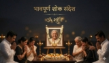 250+ भावपूर्ण शोक संदेश और निमंत्रण | Shok Sandesh (Condolence) In Hindi